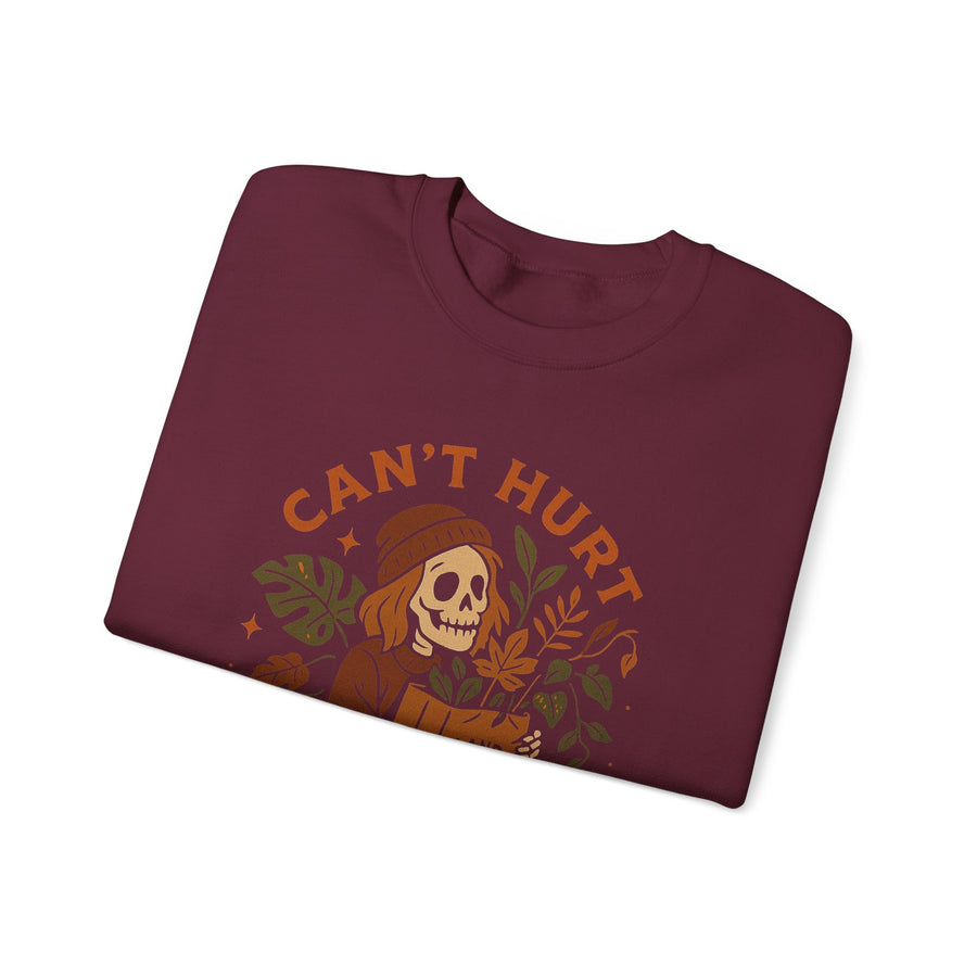 “Can’t Hurt, Might Help” Cozy Fall Sweatshirt