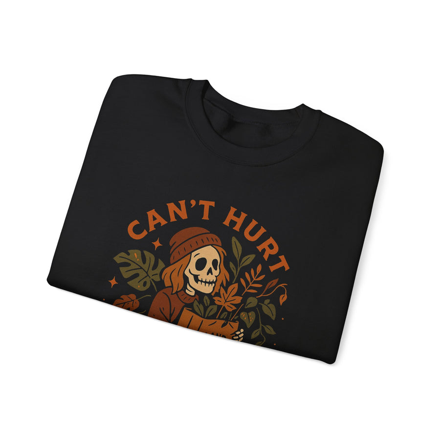 “Can’t Hurt, Might Help” Cozy Fall Sweatshirt