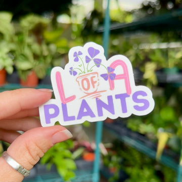 ‘LofA Plants’ Sticker