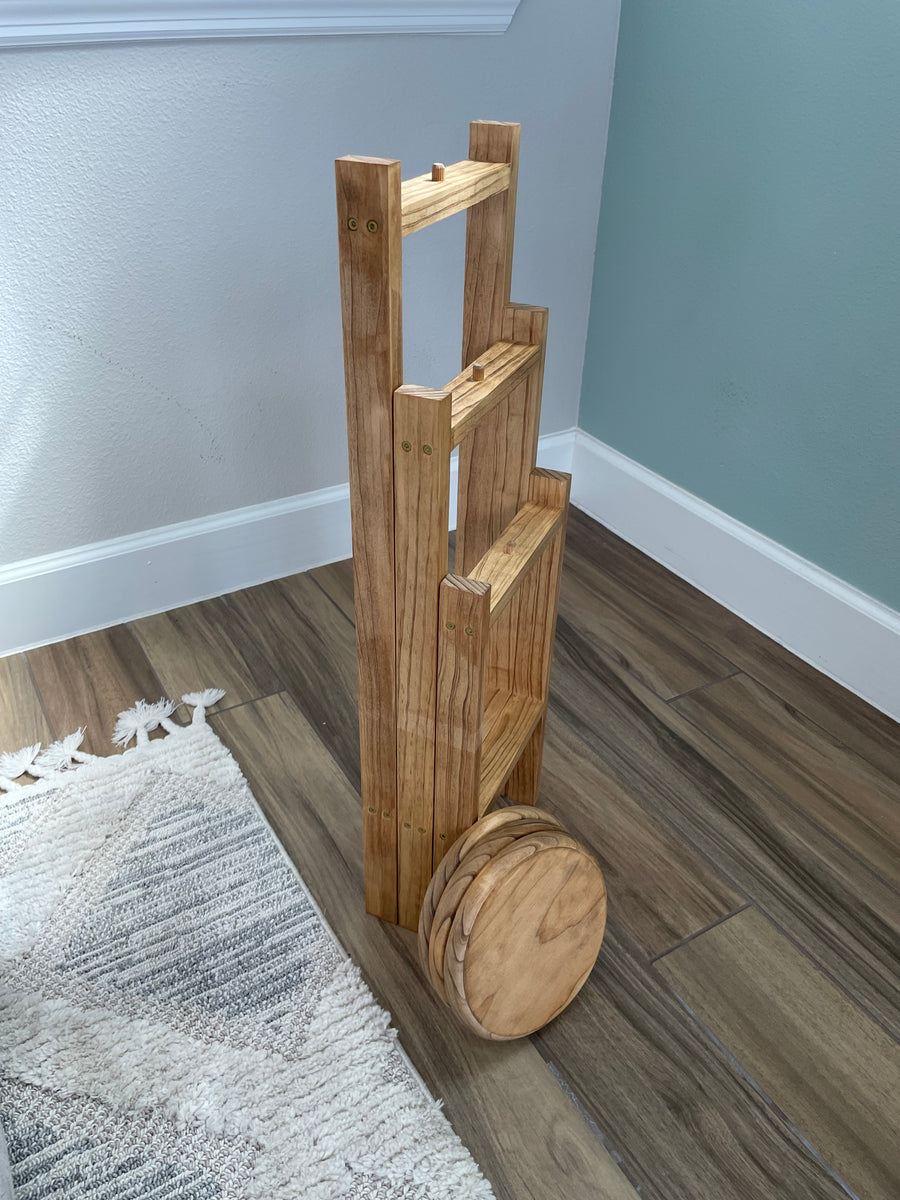Handmade 3 tier plant stand - Fits pots up to 8